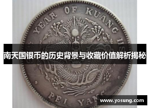 南天国银币的历史背景与收藏价值解析揭秘
